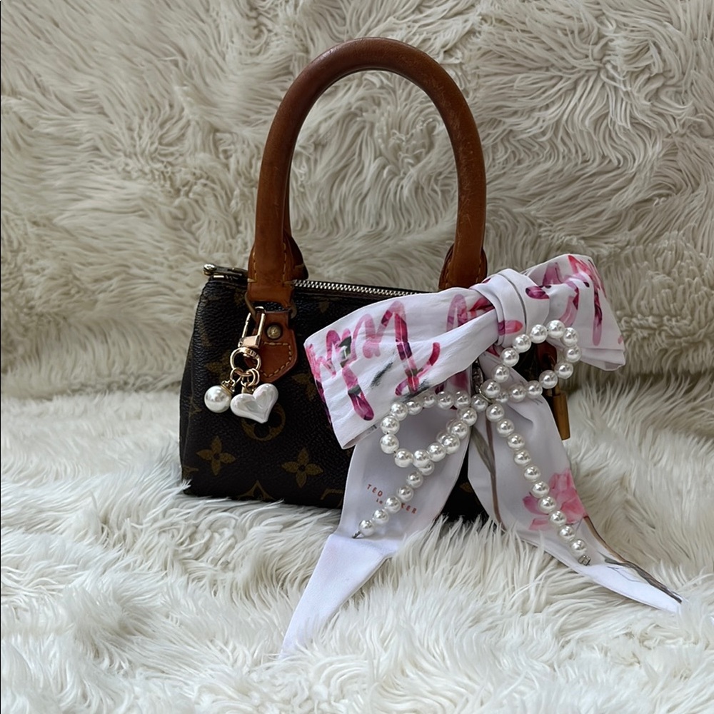 Louis Vuitton Speedy Nano Mini Top Handles LV Monogram Tote Bag - Picture 2 of 15